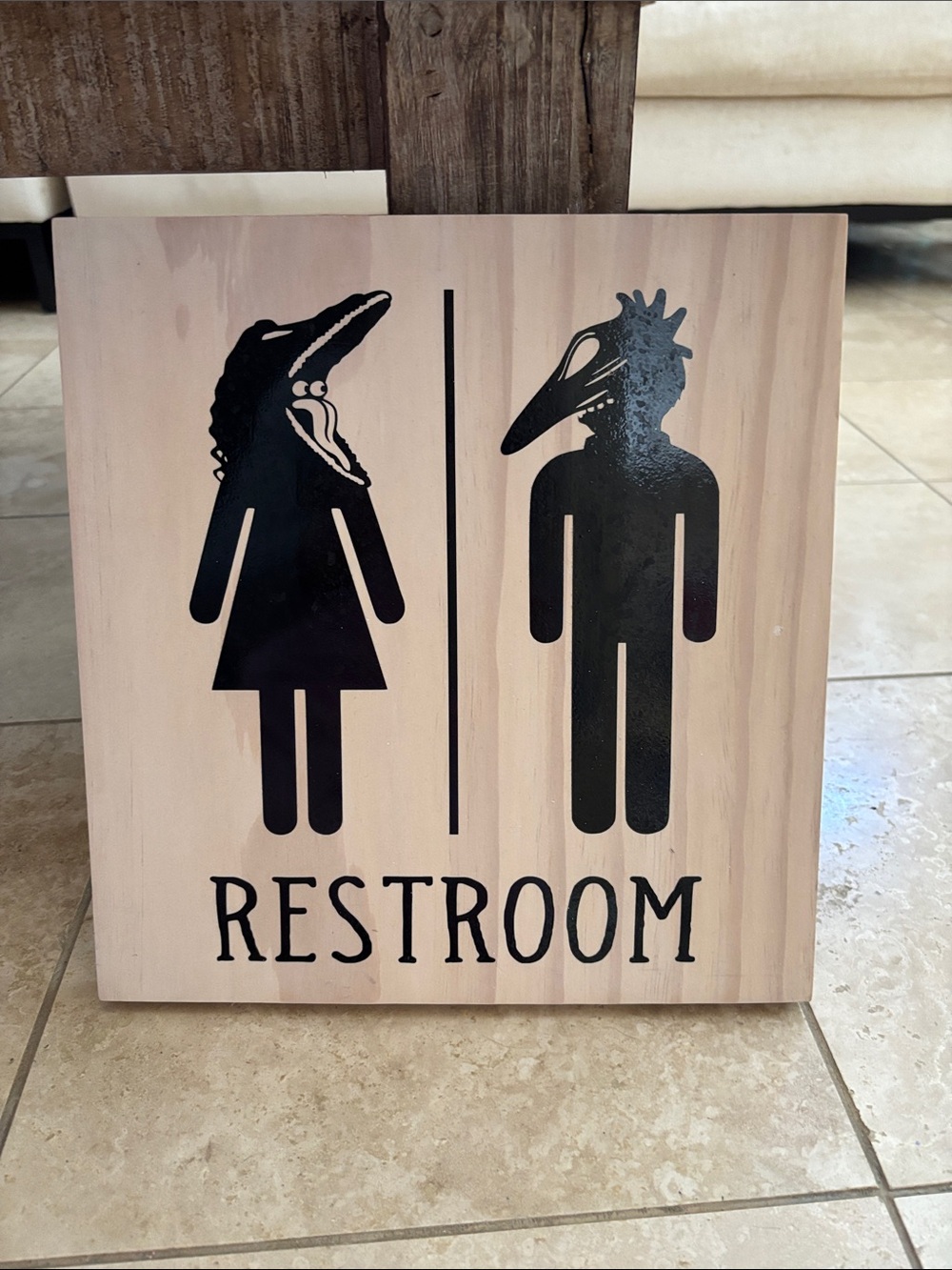 Beetlejuice Restroom Wall Decor